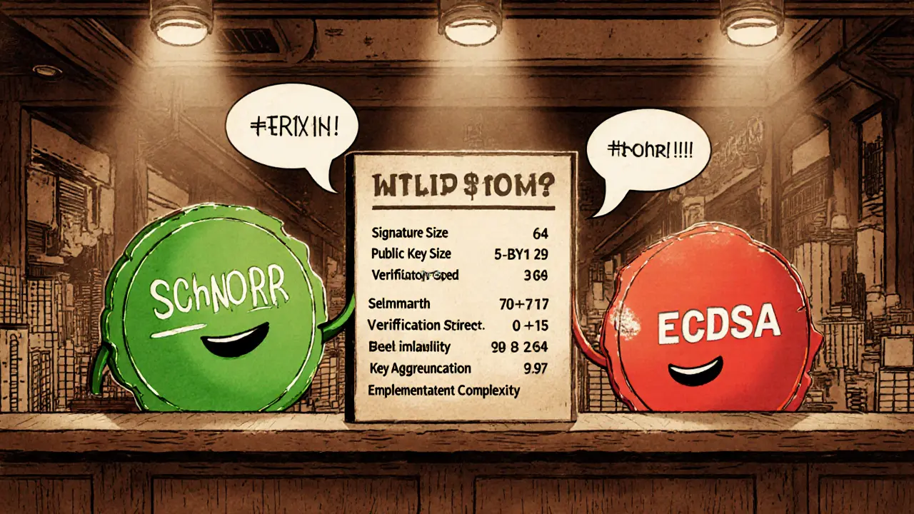 Schnorr Signatures vs ECDSA in Bitcoin: Key Differences and Benefits