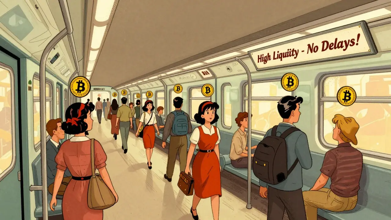 Spot Market Liquidity and Execution in Blockchain Trading