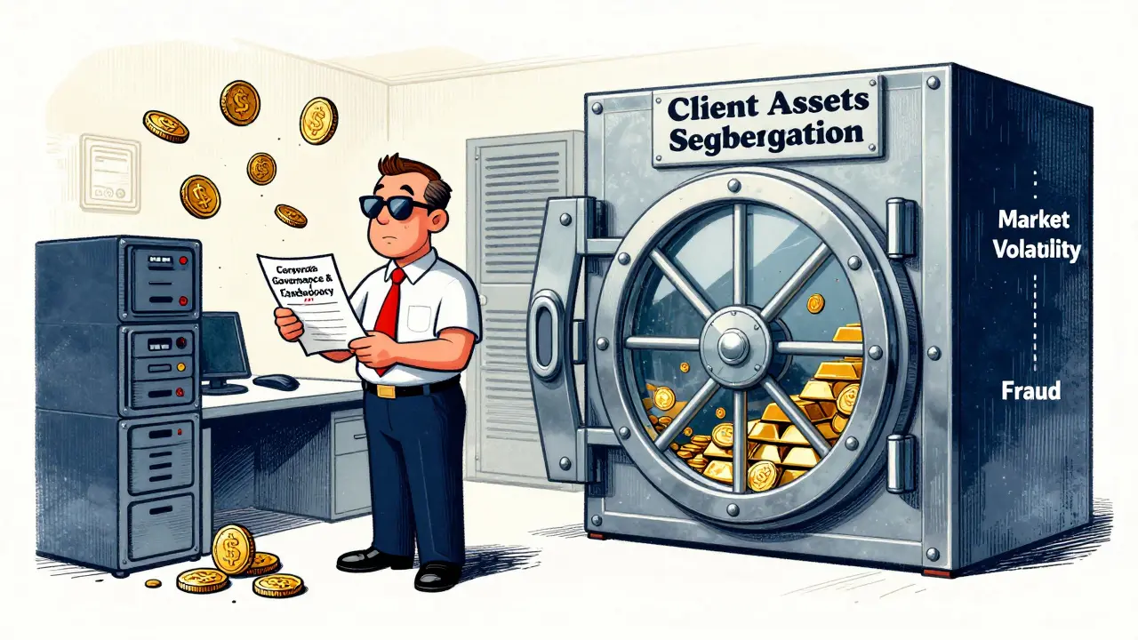Illustration showing strict FSMA authorization checks for crypto asset security