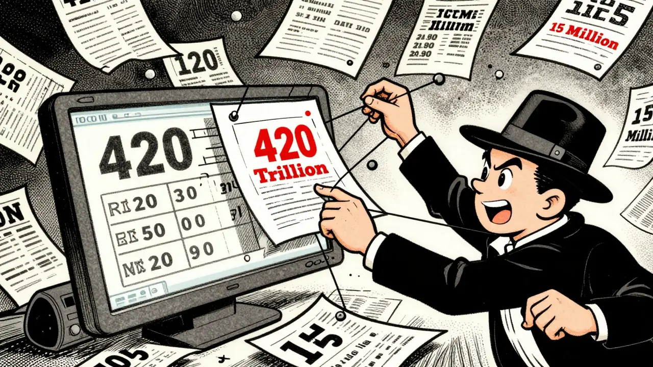 Detective investigating conflicting crypto supply data and ticker confusion