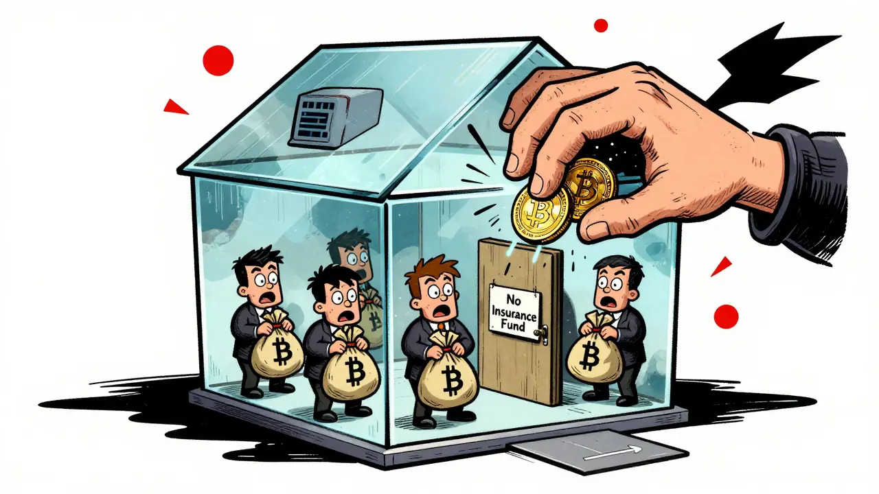 Hacker stealing crypto from fragile glass house exchange without insurance