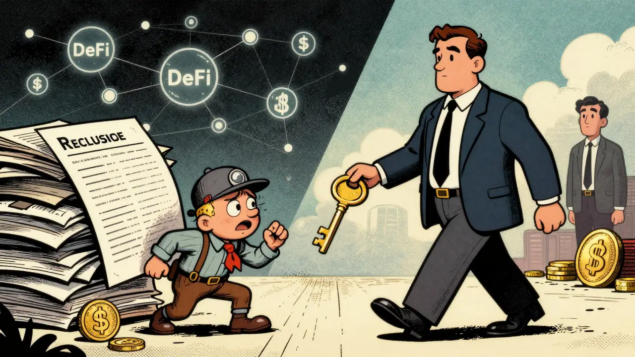 Cartoon comparing impact of regulations on small vs big firms