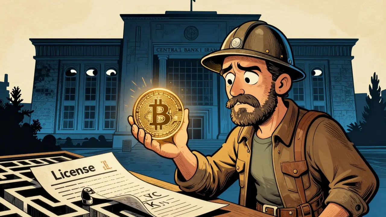 Iranian Central Bank Crypto Rules: Do Miners Have to Sell Their Bitcoin?