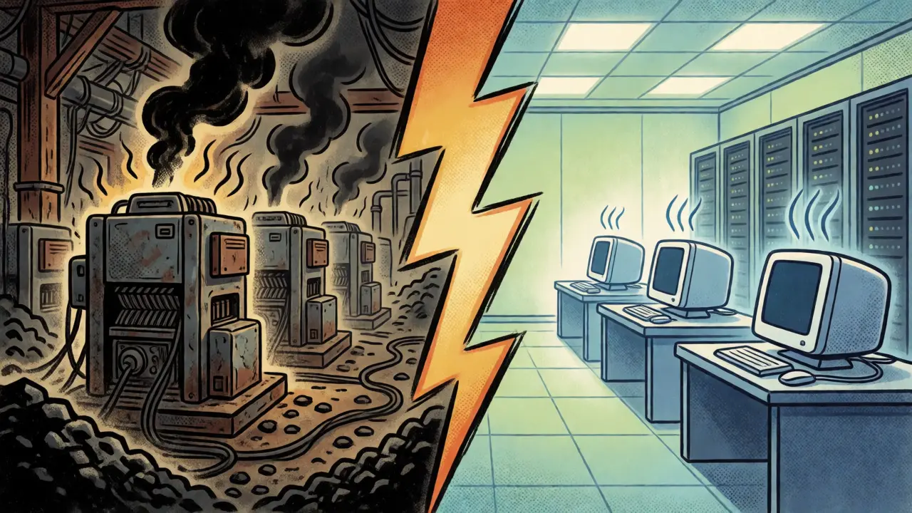 Proof of Stake Energy Efficiency: Why It Beats Mining